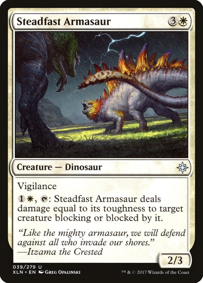 Steadfast Armasaur (39) (XLN)