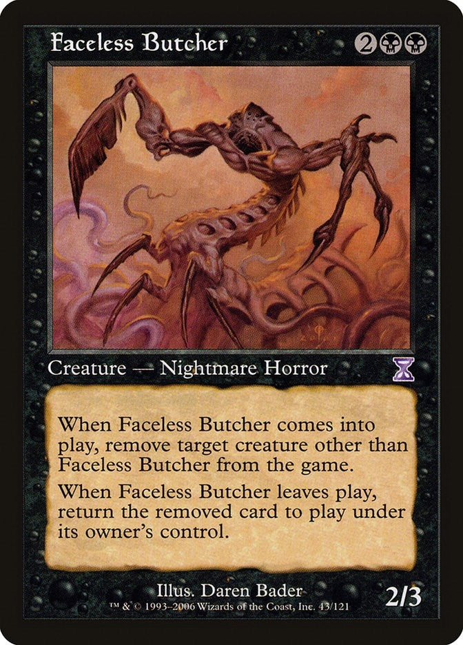 Image for Faceless Butcher (43) (TSB) - Magic: The Gathering