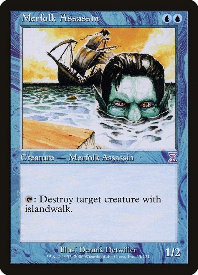 Image for Merfolk Assassin (25) (TSB) - Magic: The Gathering