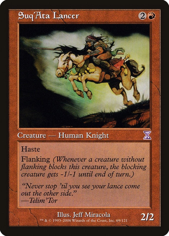 Image for Suq'Ata Lancer (69) (TSB) - Magic: The Gathering
