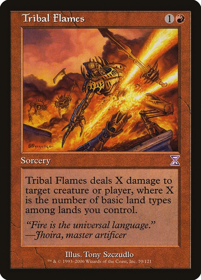 Image for Tribal Flames (70) (TSB) - Magic: The Gathering