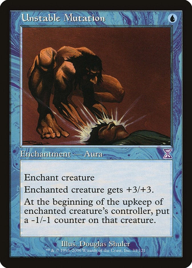 Image for Unstable Mutation (33) (TSB) - Magic: The Gathering