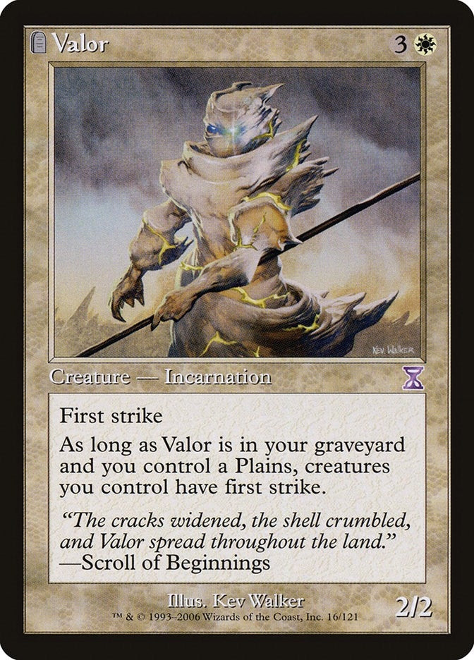 Image for Valor (16) (TSB) - Magic: The Gathering