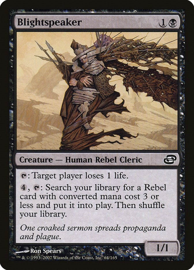 Image for Blightspeaker (64) (PLC) - Magic: The Gathering