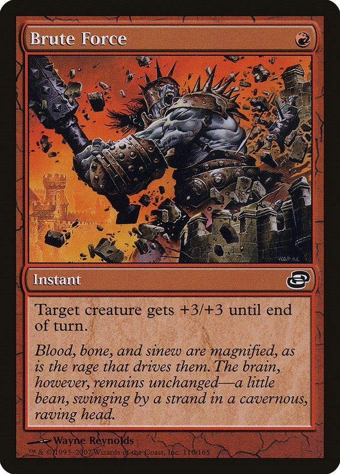 Image for Brute Force (116) (PLC) - Magic: The Gathering