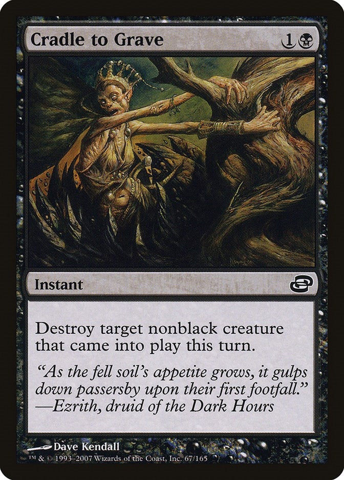 Image for Cradle to Grave (67) (PLC) - Magic: The Gathering