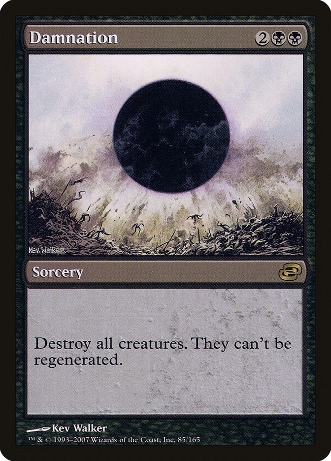 Image for Damnation (85) (PLC) - Magic: The Gathering
