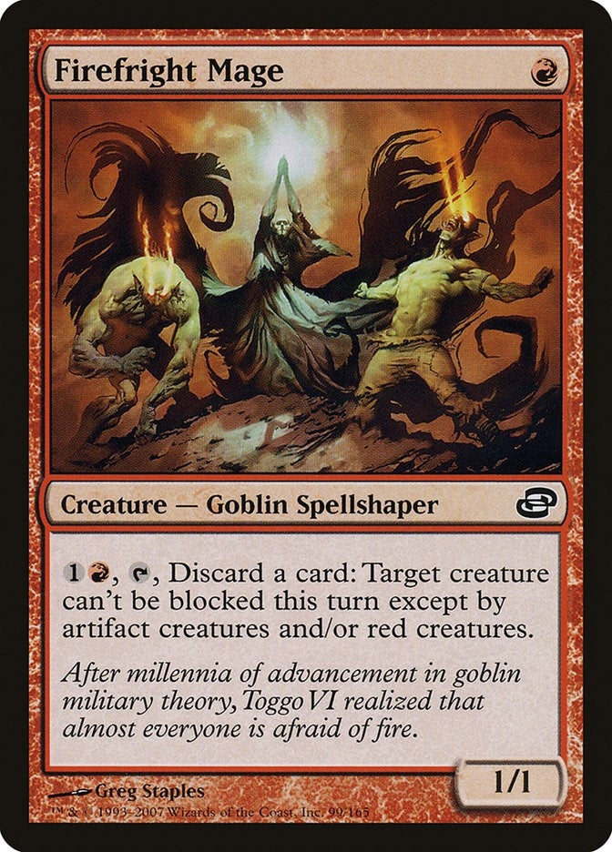 Image for Firefright Mage (99) (PLC) - Magic: The Gathering