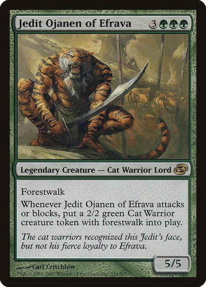 Image for Jedit Ojanen of Efrava (131) (PLC) - Magic: The Gathering