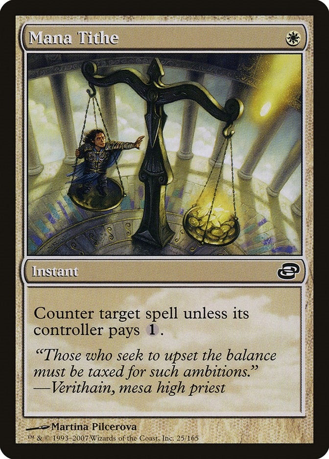 Image for Mana Tithe (25) (PLC) - Magic: The Gathering