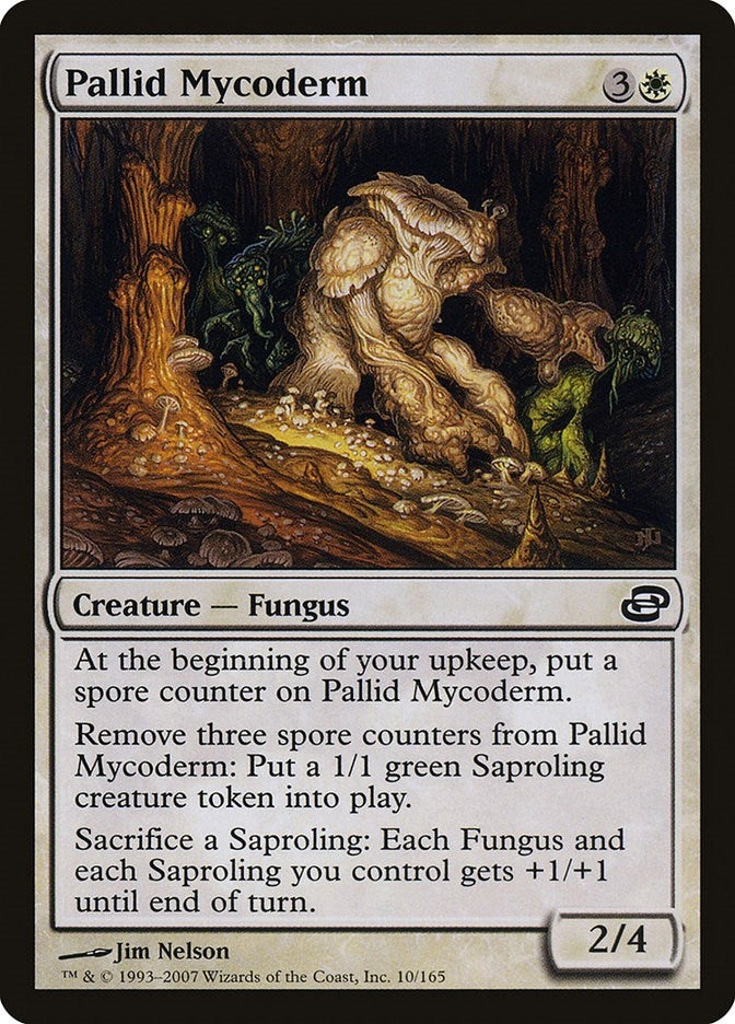 Image for Pallid Mycoderm (10) (PLC) - Magic: The Gathering