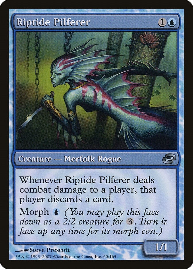 Image for Riptide Pilferer (60) (PLC) - Magic: The Gathering
