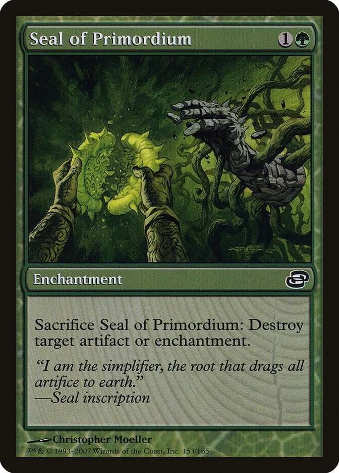 Image for Seal of Primordium (153) (PLC) - Magic: The Gathering