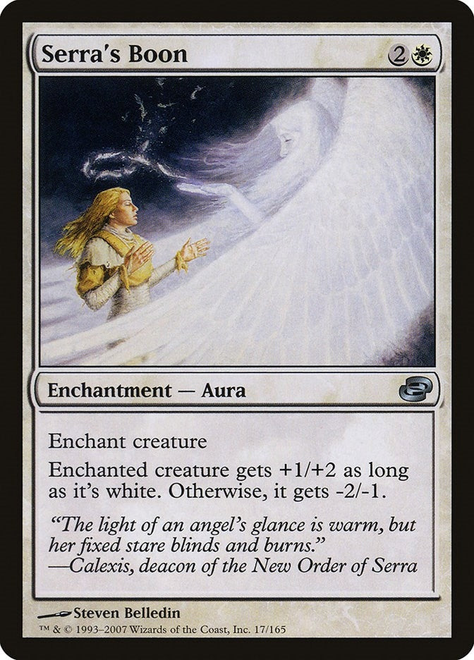 Image for Serra's Boon (17) (PLC) - Magic: The Gathering