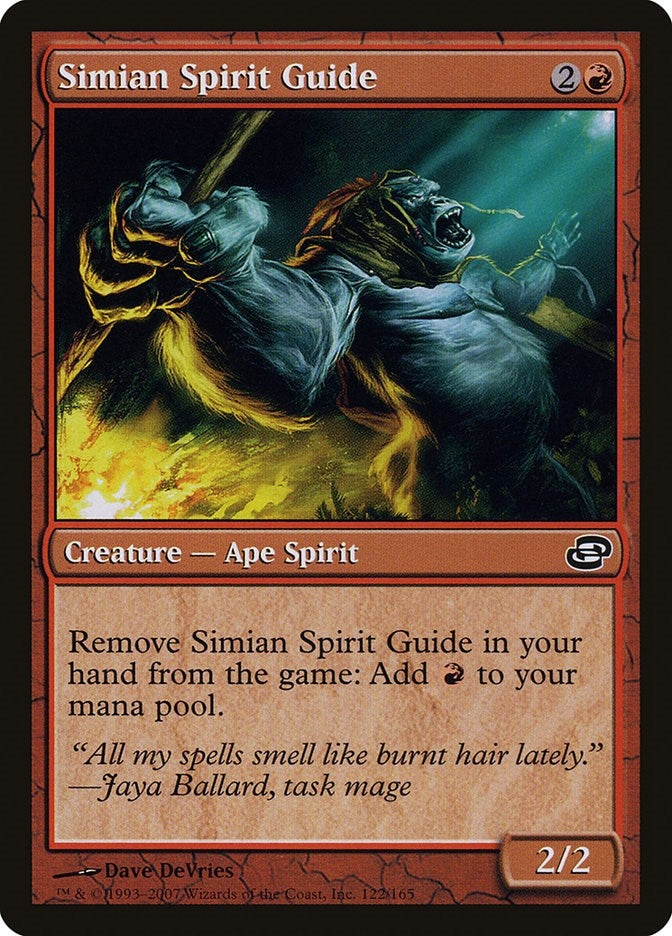 Image for Simian Spirit Guide (122) (PLC) - Magic: The Gathering