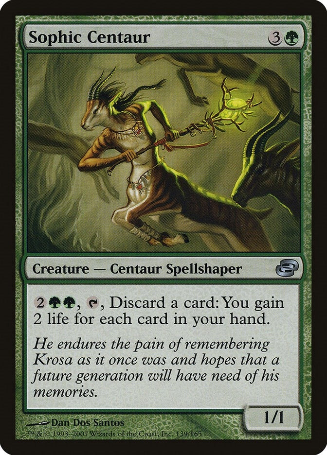 Image for Sophic Centaur (139) (PLC) - Magic: The Gathering