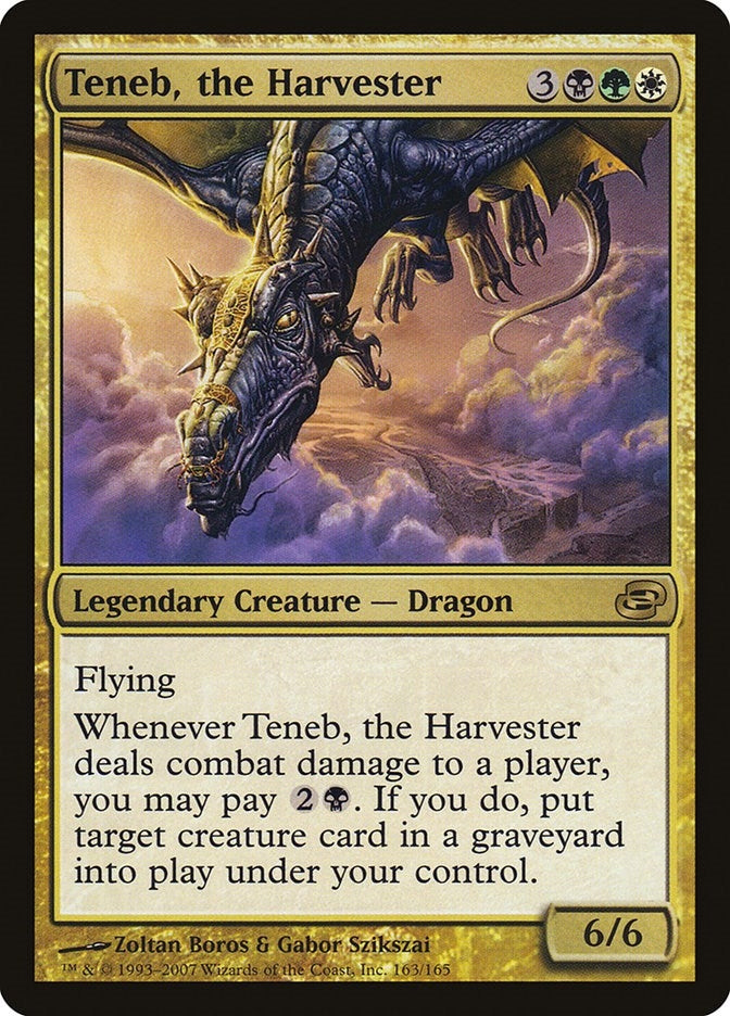 Image for Teneb, the Harvester (163) (PLC) - Magic: The Gathering