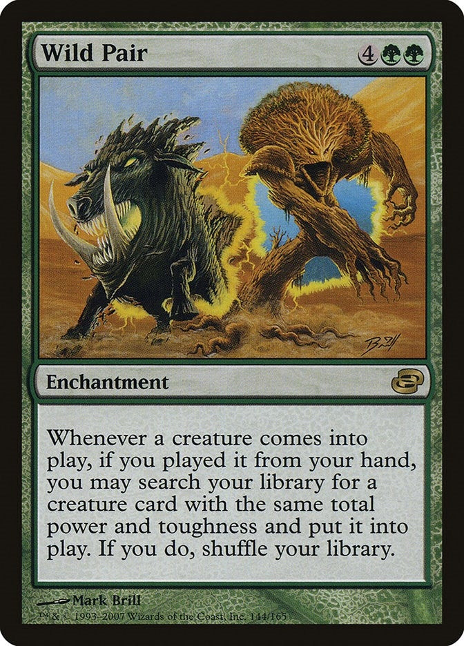Image for Wild Pair (144) (PLC) - Magic: The Gathering