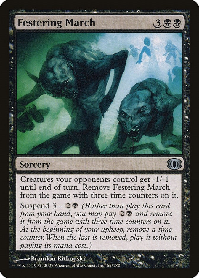 Image for Festering March (65) (FUT) - Magic: The Gathering