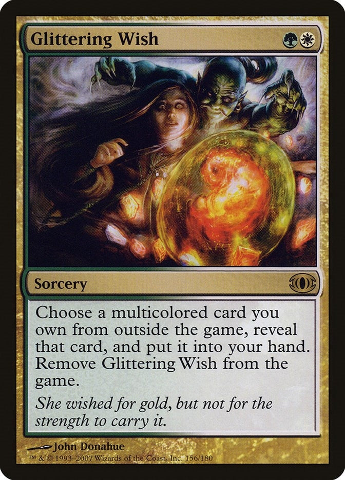 Image for Glittering Wish (156) (FUT) - Magic: The Gathering