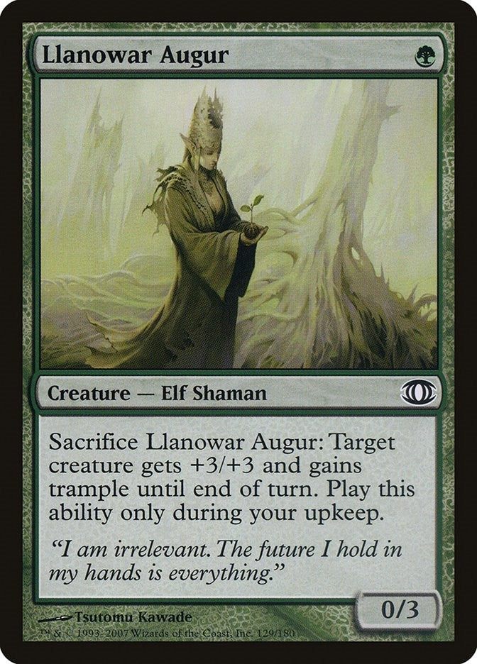 Image for Llanowar Augur (129) (FUT) - Magic: The Gathering