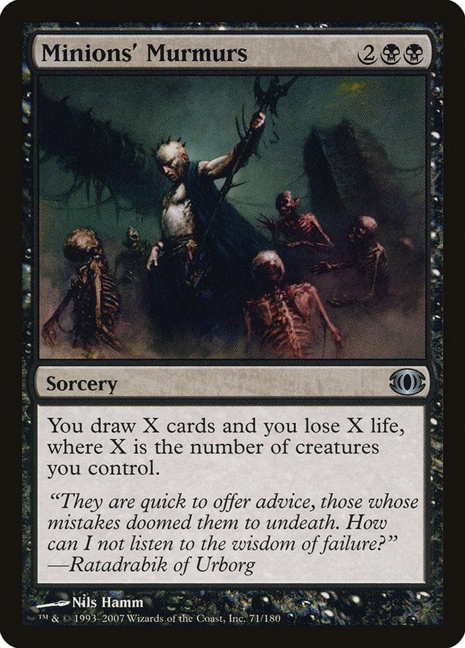 Image for Minions' Murmurs (71) (FUT) - Magic: The Gathering