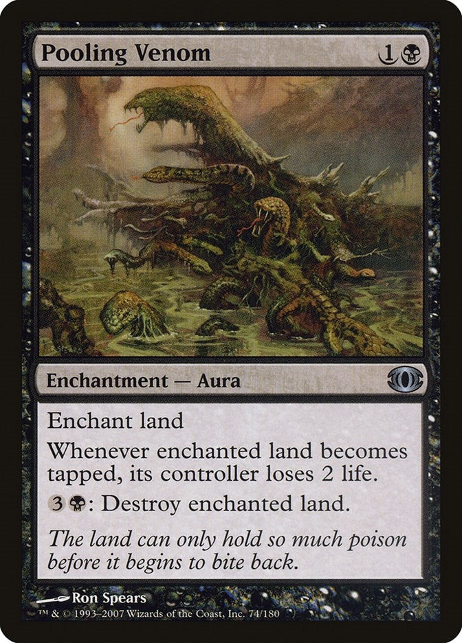 Image for Pooling Venom (74) (FUT) - Magic: The Gathering