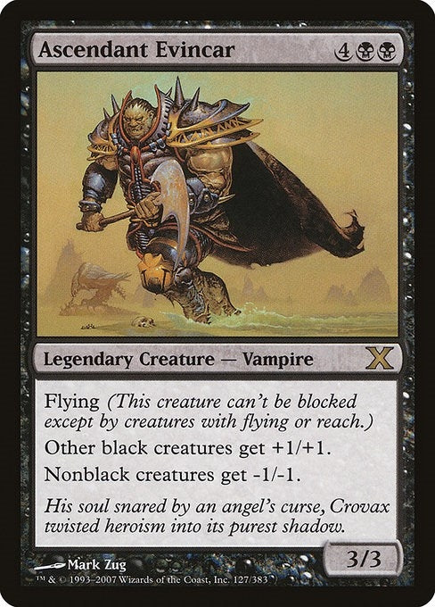 Image for Ascendant Evincar (127) (10E) - Magic: The Gathering
