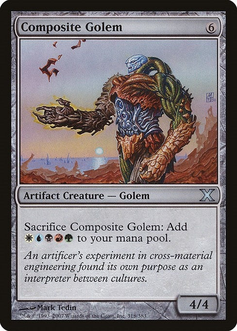 Image for Composite Golem (318) (10E) - Magic: The Gathering