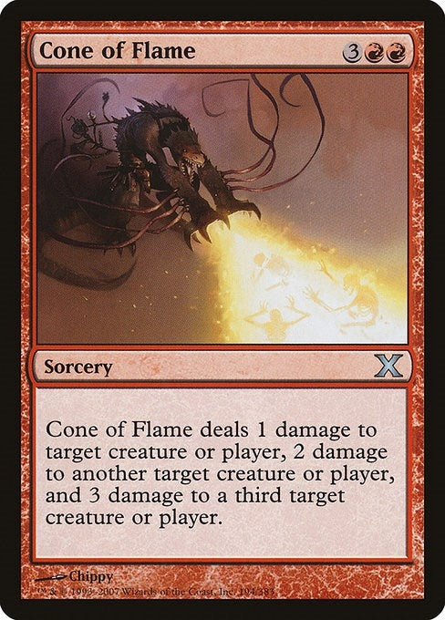 Image for Cone of Flame (194) (10E) - Magic: The Gathering
