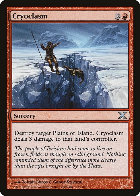 Image for Cryoclasm (195) (10E) - Magic: The Gathering