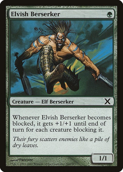 Image for Elvish Berserker (260) (10E) - Magic: The Gathering