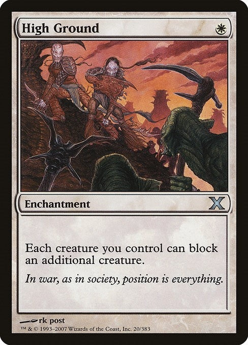 Image for High Ground (20) (10E) - Magic: The Gathering