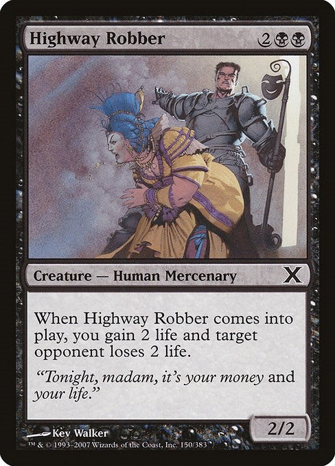 Image for Highway Robber (150) (10E) - Magic: The Gathering