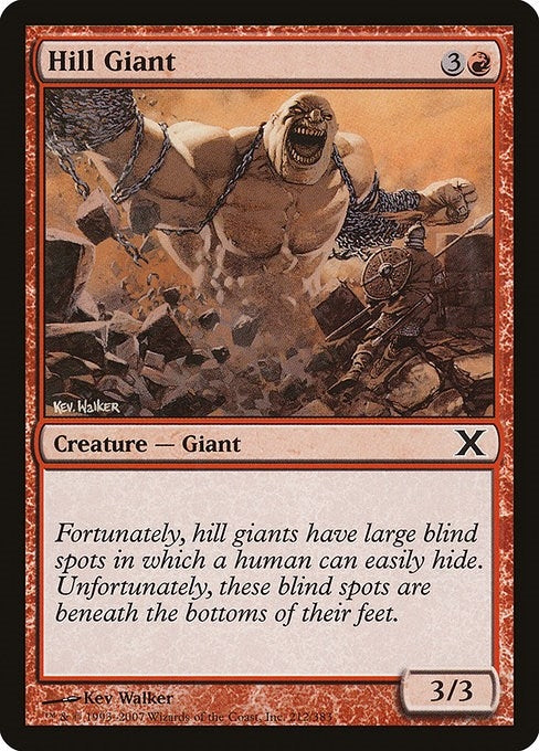 Image for Hill Giant (212) (10E) - Magic: The Gathering