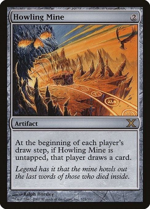 Image for Howling Mine (325) (10E) - Magic: The Gathering