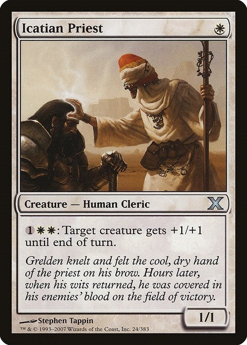 Image for Icatian Priest (24) (10E) - Magic: The Gathering