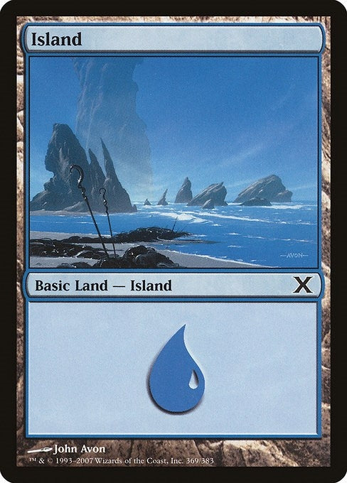 Image for Island (369) (369) (10E) - Magic: The Gathering