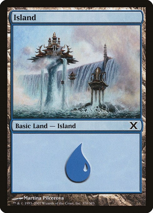 Image for Island (370) (370) (10E) - Magic: The Gathering