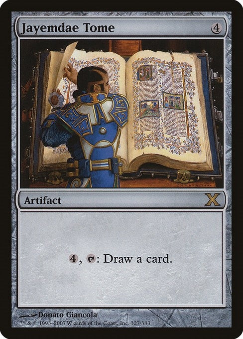 Image for Jayemdae Tome (327) (10E) - Magic: The Gathering