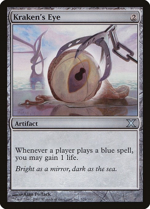 Image for Kraken's Eye (329) (10E) - Magic: The Gathering
