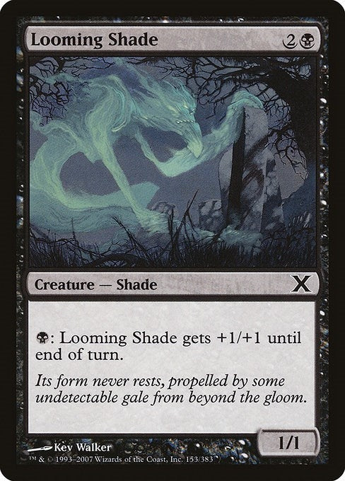 Image for Looming Shade (153) (10E) - Magic: The Gathering