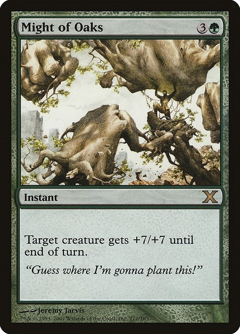 Image for Might of Oaks (277) (10E) - Magic: The Gathering