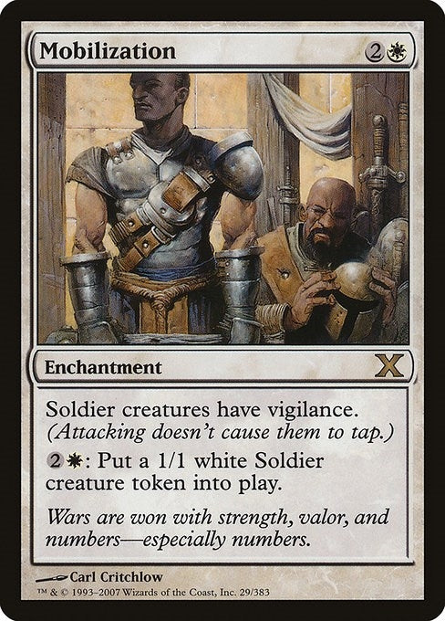 Image for Mobilization (29) (10E) - Magic: The Gathering