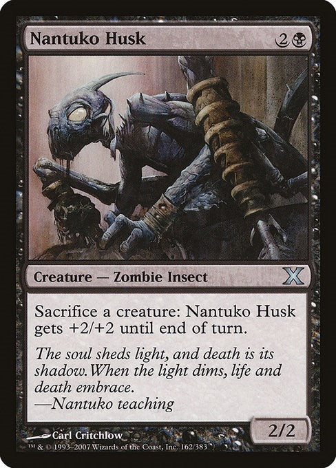 Image for Nantuko Husk (162) (10E) - Magic: The Gathering