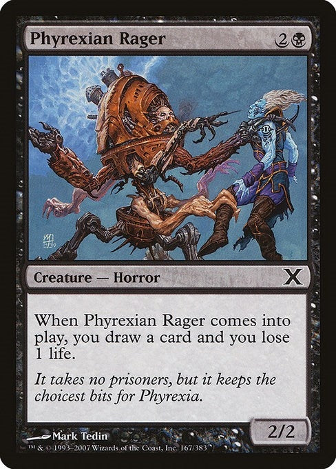 Image for Phyrexian Rager (167) (10E) - Magic: The Gathering