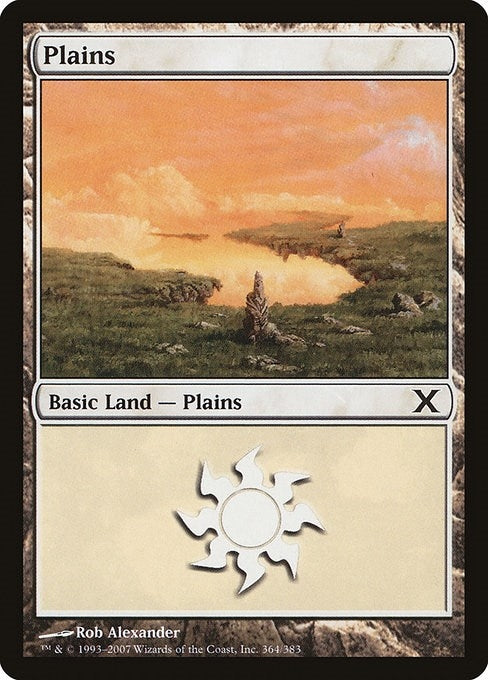 Image for Plains (364) (364) (10E) - Magic: The Gathering