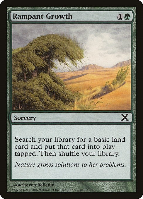 Image for Rampant Growth (288) (10E) - Magic: The Gathering