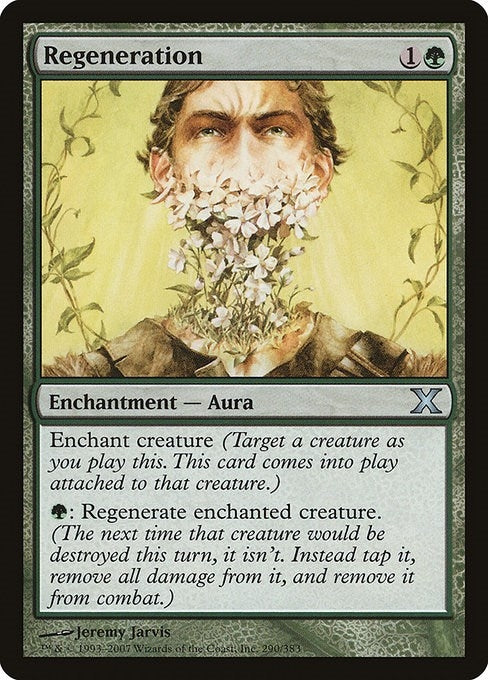 Image for Regeneration (290) (10E) - Magic: The Gathering