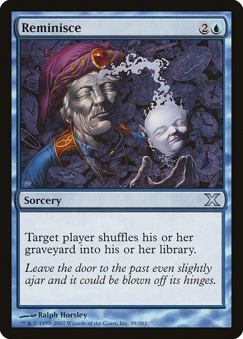 Image for Reminisce (99) (10E) - Magic: The Gathering